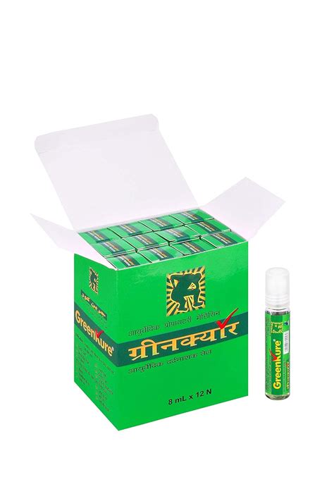 GreenKure Pain Relief Ayurvedic Oil (8 ml - Combo Pack of 12 bottles ...
