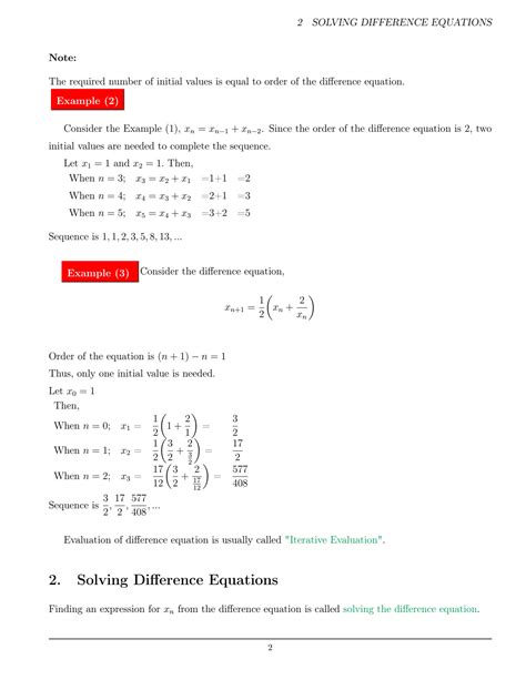 Image result for Solving Difference Equation
