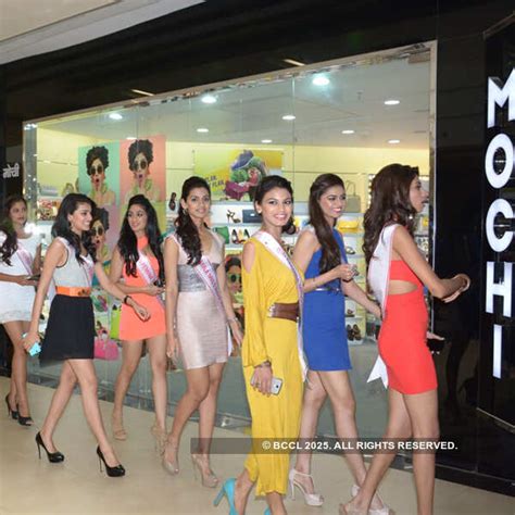 fbb Femina Miss India 2014 finalists visit Mochi store
