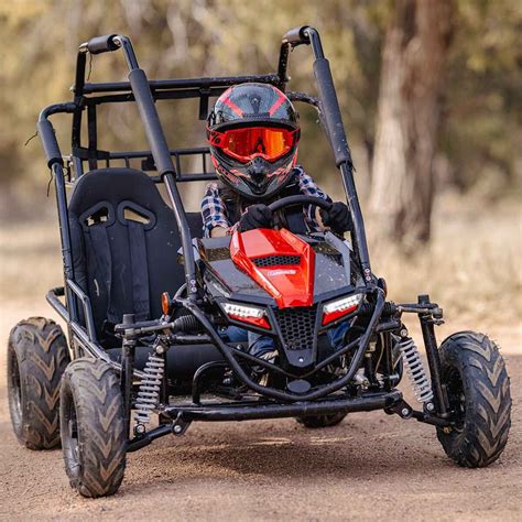 Coleman Powersports GK200 Go Kart - Black/Red | Sportsman's Warehouse