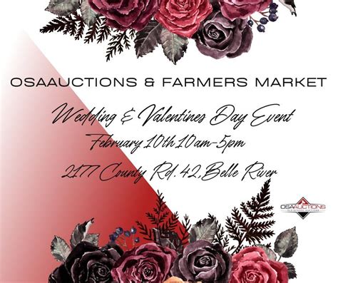 OSA Wedding & Valentine Vendor Event , 2177 County rd 42 Belleriver on ...