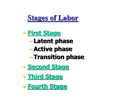 PPT - Stages of labor PowerPoint Presentation, free download - ID:217557