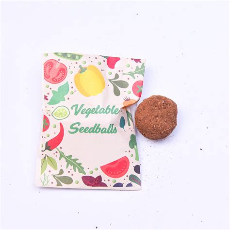 Vegetable Seed ball. Pack of 1 Seed Ball – seedballs