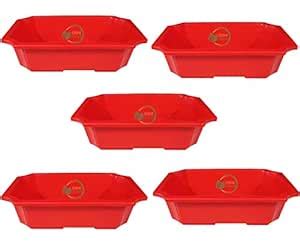 OSHIGREENS 9.5 Inches Bonsai Pots Bonsai Tray Set for Indoor Outdoor ...