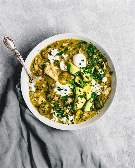 Easy Green Chicken Chili - American Home Cook