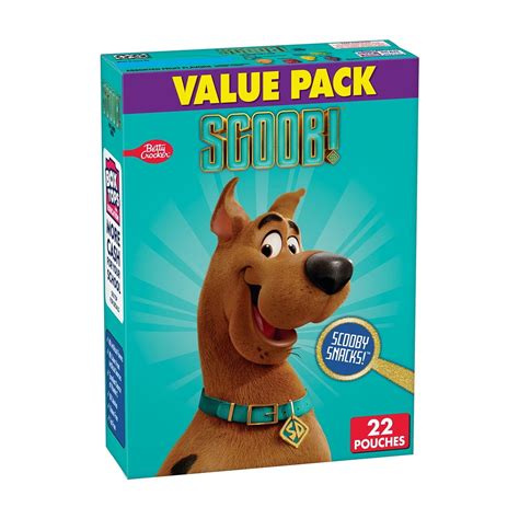 Betty Crocker Scooby Doo Fruit Flavored Gummy Snacks (Pack of 72 ...
