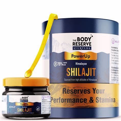 Shilajit Resin 75% Fulvic Acid – Pure Himalayan – THEBODYRESERVE