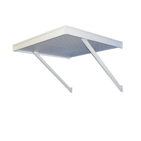 Americana Building Products Metal Solid Low Eave Door Awning at Lowes.com