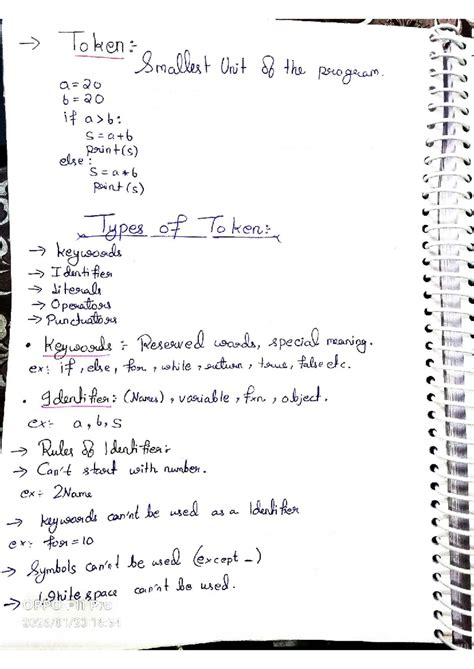 Python Basics: Keywords, Identifiers, and Operators Notes - Studocu