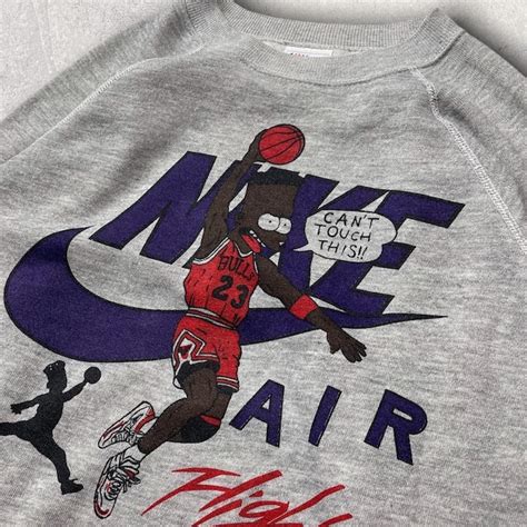 simpsons jordan parody sweat 90s | focus