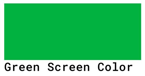 Green Screen Color 的图像结果
