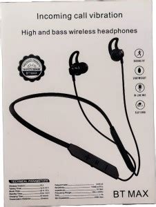 LUTENET BT Neckband Flexible 24 Hrs Playtime High Bass Wireless ...