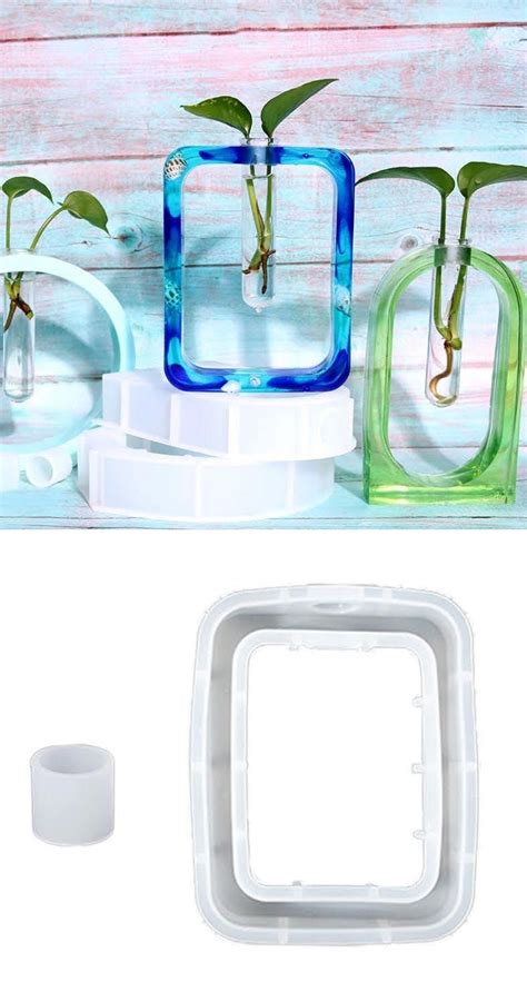 Rectangle Test-Tube Planter Mould – Bina's Art - Resin Store