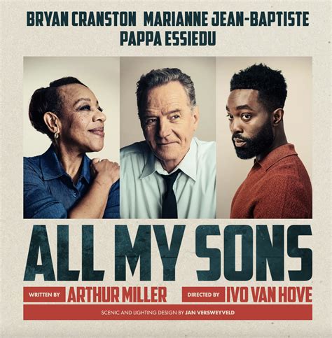 Bryan Cranston, Marianne Jean-Baptiste and Paapa Essiedu to star in Ivo ...