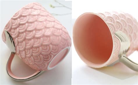 Buy BonZeal 3D Ceramic Valentines Gift for Girlfriend Mermaid Tail ...