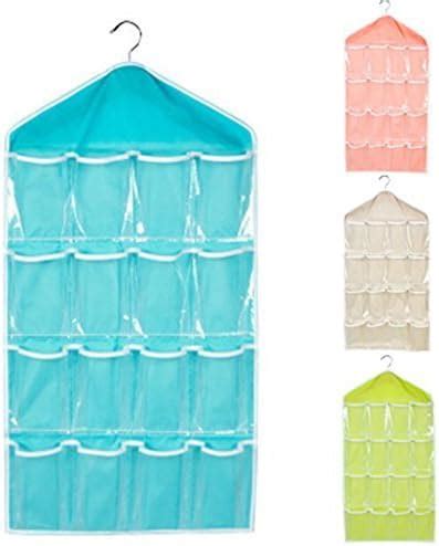 Saiyam Polyester Washable 16 Grids Pouch Clothes, Socks, Underwear, Bra ...