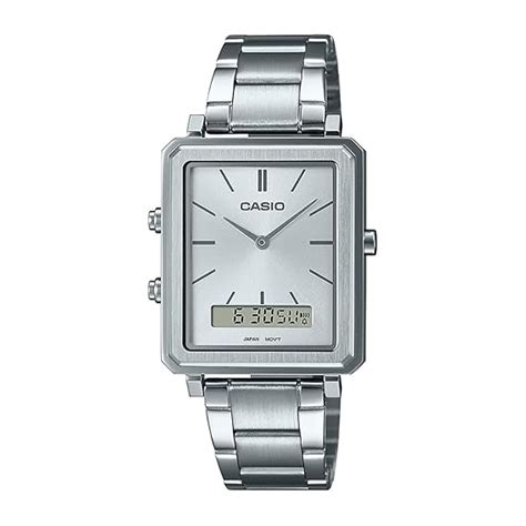 Buy Casio Enticer Men Analog-Digital White Dial Watch-MTP-B205D-7EDF at ...