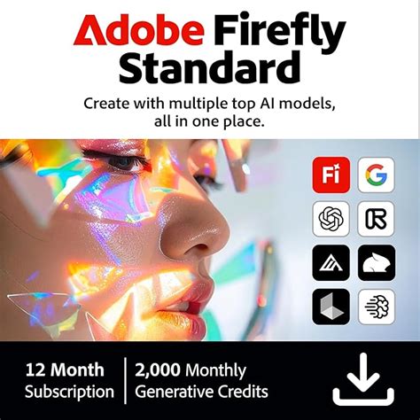 Adobe Firefly Standard | AI- powered Content Creation Tool | 2,000 ...