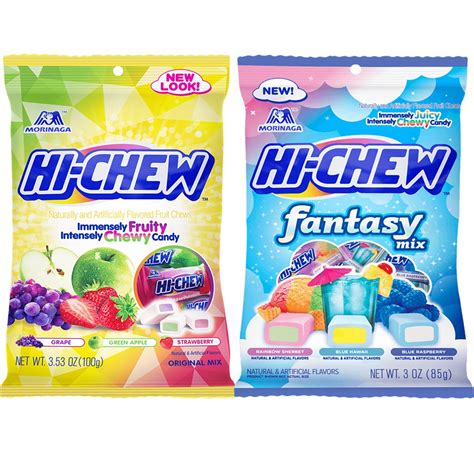 Buy Hi Chew Candy, Fantasy Mix and Original Flavor – Chewy Japanese ...