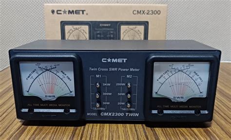 COMET CMX-2300 Twin Cross SWR Power Mete 中古 ホビー、カルチャー