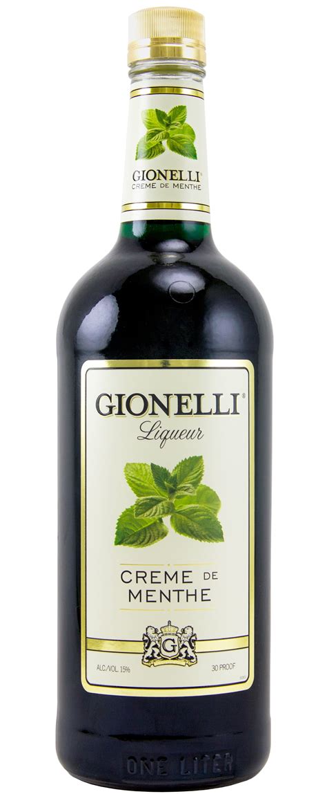 Gionelli Green Creme De Menthe Liqueur