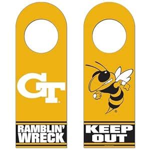 Buy Georgia Tech Yellow Jackets Official NCAA 13"x4" Wood Sign by ...
