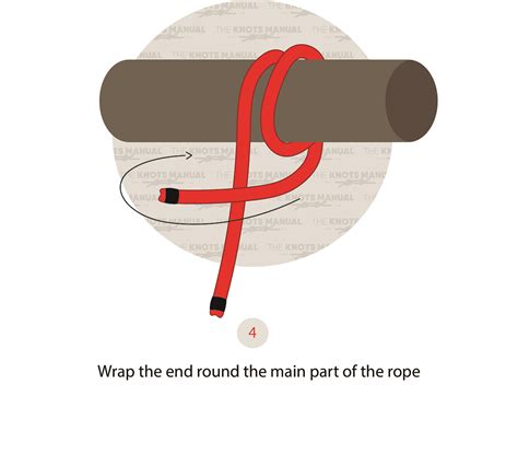 How to Tie a Round Turn & Two Half Hitches Knot - The Knots Manual