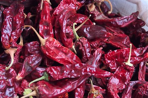 Red Dried Chili Peppers Free Stock Photo - Public Domain Pictures