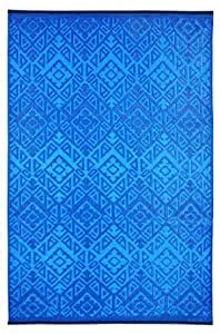 Buy Green Decore Lightweight Outdoor Reversible Plastic Rug (6x9 ...