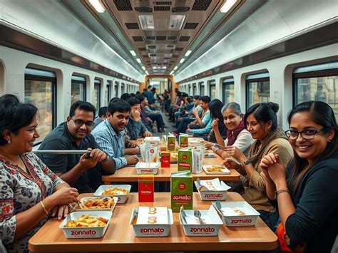 Zomato boards MakeMyTrip express to deliver meals with ‘Food on Train ...