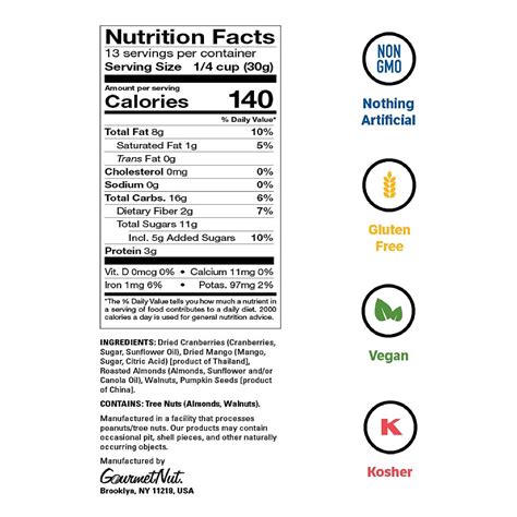 Power Up Mega Omega Trail Mix - 14 oz Bag | Non-GMO, Vegan, Gluten-Free ...