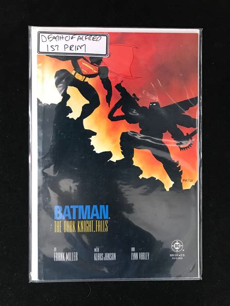 DC COMICS BOOK FOUR BATMAN THE DARK KNIGHT FALLS (DEATH OF ALFRED) 1ST ...