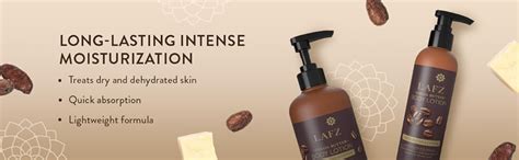 Buy LAFZ Cocoa Butter Moisturizing Body Lotion | With Caffeine | Non ...