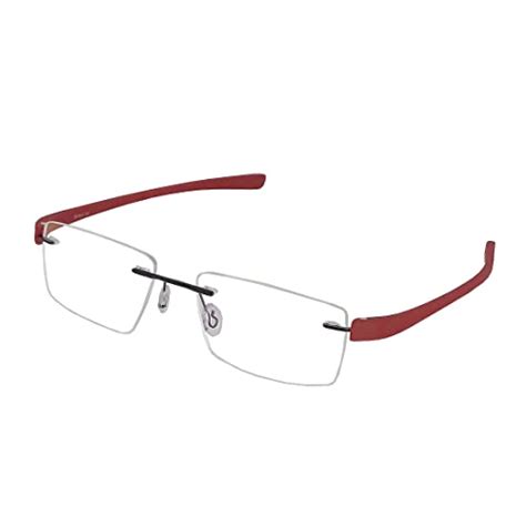 Buy RSINC Leatest Rimless Frame/Eyeglass/Spectacle For Men & Women (PU ...