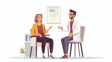 Mature patient gesturing while explaining to doctor | Premium AI ...