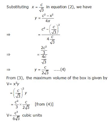 An open box with a square base is to be made out of a given cardboard ...