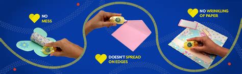 Fevistik Rockin' Roller, Pack of 3 - Adhesive Roller, Mess Free For ...