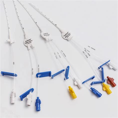 Single/Double/Triple Lumen Antimicrobial Central Venous Catheter CE FDA Russia Registration ...