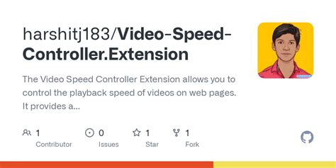 Video Speed Controller Extension 的图像结果