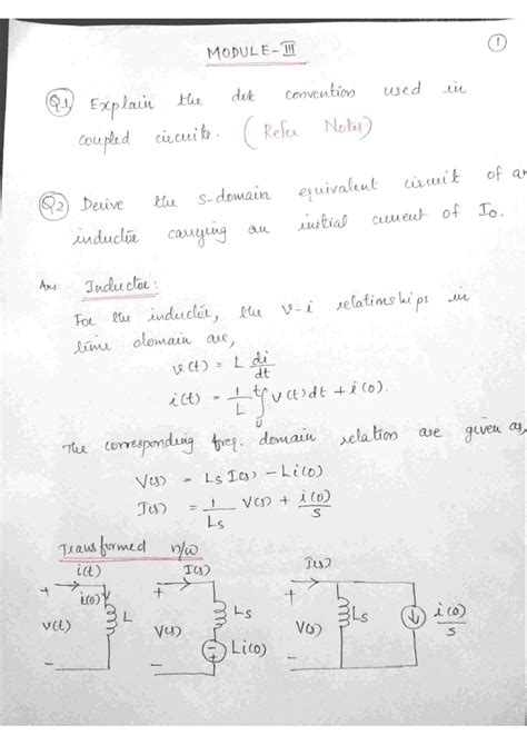 Module 3 Model QNS - It is a lecture notes - Analog Electronic Circuits ...