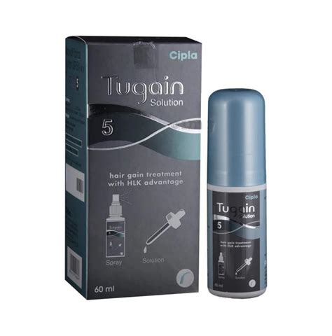 Tugain 5% - Bottle of 60ml Solution with Minoxidil : Amazon.in: Fashion