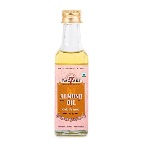 7BAZAARI Cold Pressed Almond Oil - 100ml - 7 Bazaari Pure & Natural ...