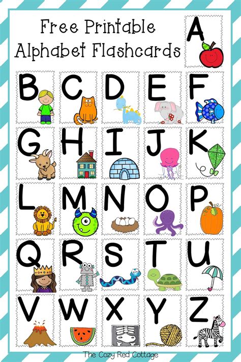 Alphabet Flash Cards Free Printable | Printable Flash Cards