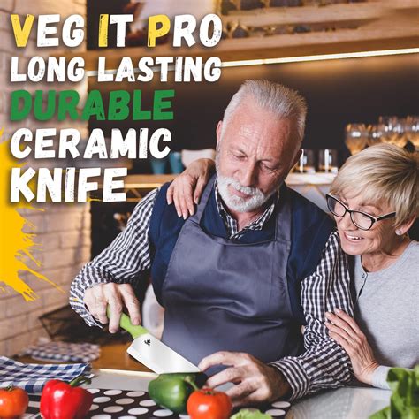 Buy VegItPro 6.5 Vegetable Knife + Sharp Knife for Cutting Vegetables ...