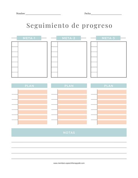 Progress Tracker - Speech Therapy Talk Membership