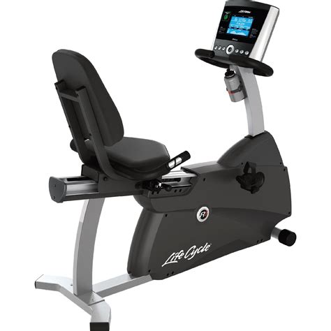 Life Fitness R1 Recumbent Lifecycle Exercise Bike
