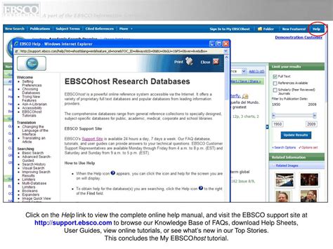 EBSCOhost Tutorial 的图像结果