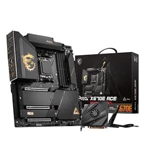 Amazon.in: Buy MSI Motherboard MEG X670E ACE AMD Ryzen 7000 Series (AM5 ...