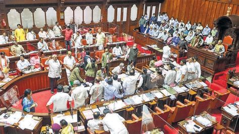 BJP, Congress leaders come close to blows in Karnataka assembly amid ...