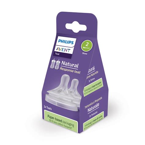 Philips Avent Natural Response Teat, 0 mnd +, 2 stk. - Flasker, kopper ...